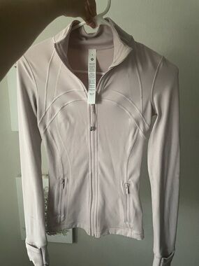 Pink lululemon define jacket